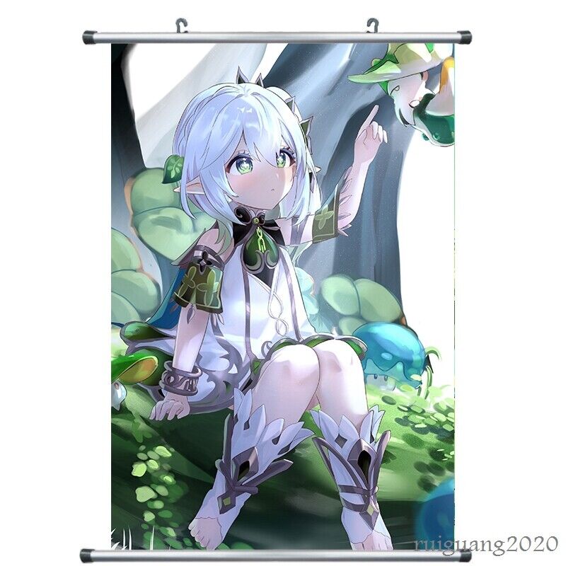 Personagem de Anime do Genshin Impact Set, pôsteres de jogos quentes,  Nahida, Pintura de Parede, Home Decor, adesivos impermeáveis - AliExpress