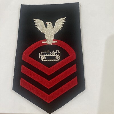 navy dress blues rating badge Navy Rating Badge: Striker Mark for MA Master at Arms
