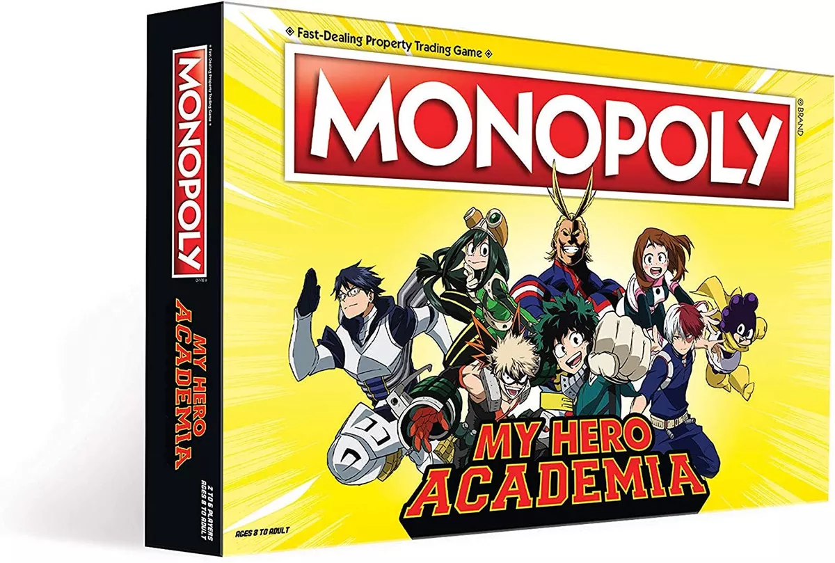 Monopoly My Hero Academia Board Game