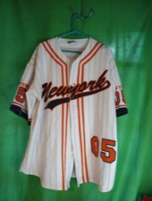 Vintage New York Base Camp Size XXL Neon Orange Jersey