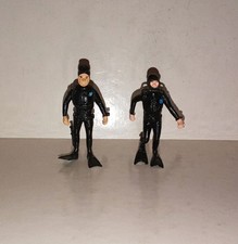 PLONGEURS 1&2 TINTIN & LE LAC AU REQUINS ESSO FIGURINE PUBLICITAIRE VINTAGE 1973