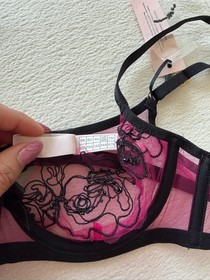 AGENT PROVOCATEUR Lindie Demi-cup bra 34A New