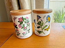 Choice of Portmeirion Botanic Garden Storage Jars each 14 cm H