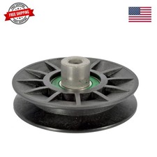 V-Idler Pulley For Craftsman, Husqvarna, Poulan Mowers Replaces OEM numbers 1...