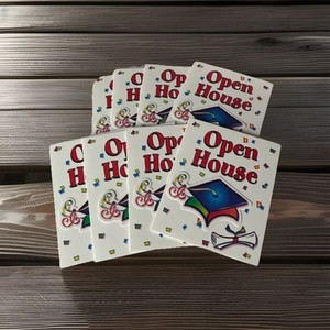 Set Of 8 Open House Graduation Cards New Studio 18