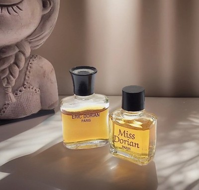 Eric Dorian + Miss Dorian je 2ml EDP Vintage Raritäten Sammlerflakons 