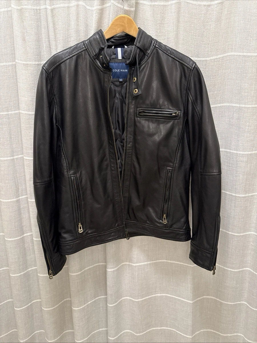 cole haan leather jacket products for sale | eBay