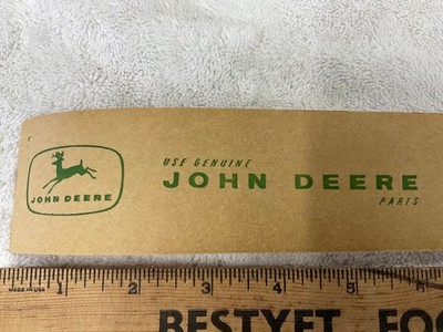 Vintage John Deere Packing Tape 6 1/4  long by 2  wide is 1 image