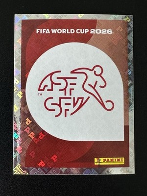 SUI Crest/Badge 2026 Panini FIFA World Cup Crumple Parallel Sticker Switzerland1