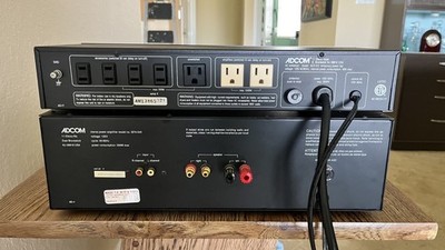 Adcom GFA-545 II -2 Channel Hi Current Power Amplifier and Adcom 515 AC Enhancer