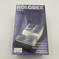 Vintage ROLADEX Office D67011AS Covered Card ...