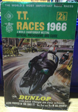 1966 TT RACES OFFICIAL PROGRAMME AND GUIDE