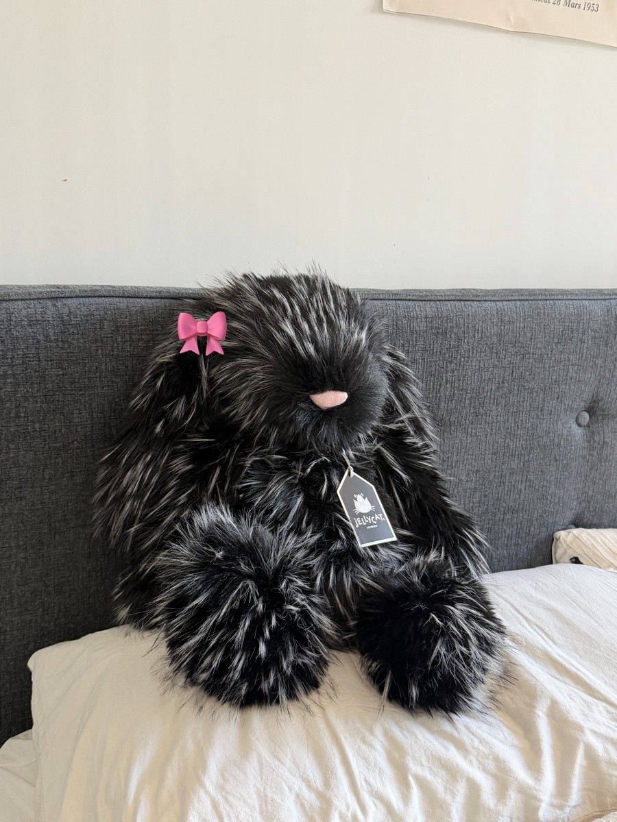 Jellycat Selfridges UK Exclusive 🖤🐰 INKLI Bunny Big Bunny | eBay