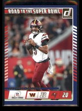 2025 Donruss Jayden Daniels #5 Road to the Super Bowl Wild Card