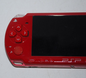 Sony PlayStation Portable PSP-2001 God of War Edition Red &ndash; No Battery &ndash; Unit