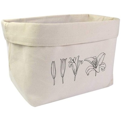 Große Canvas-Organizer/Aufbewahrungstasche ''Bloom Lily'' (OR00035090)