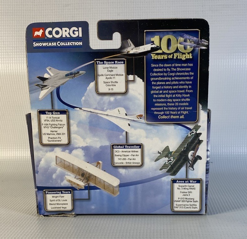 Corgi 100 Years of Flight Pioneering Years Diecast Plane Showcase
