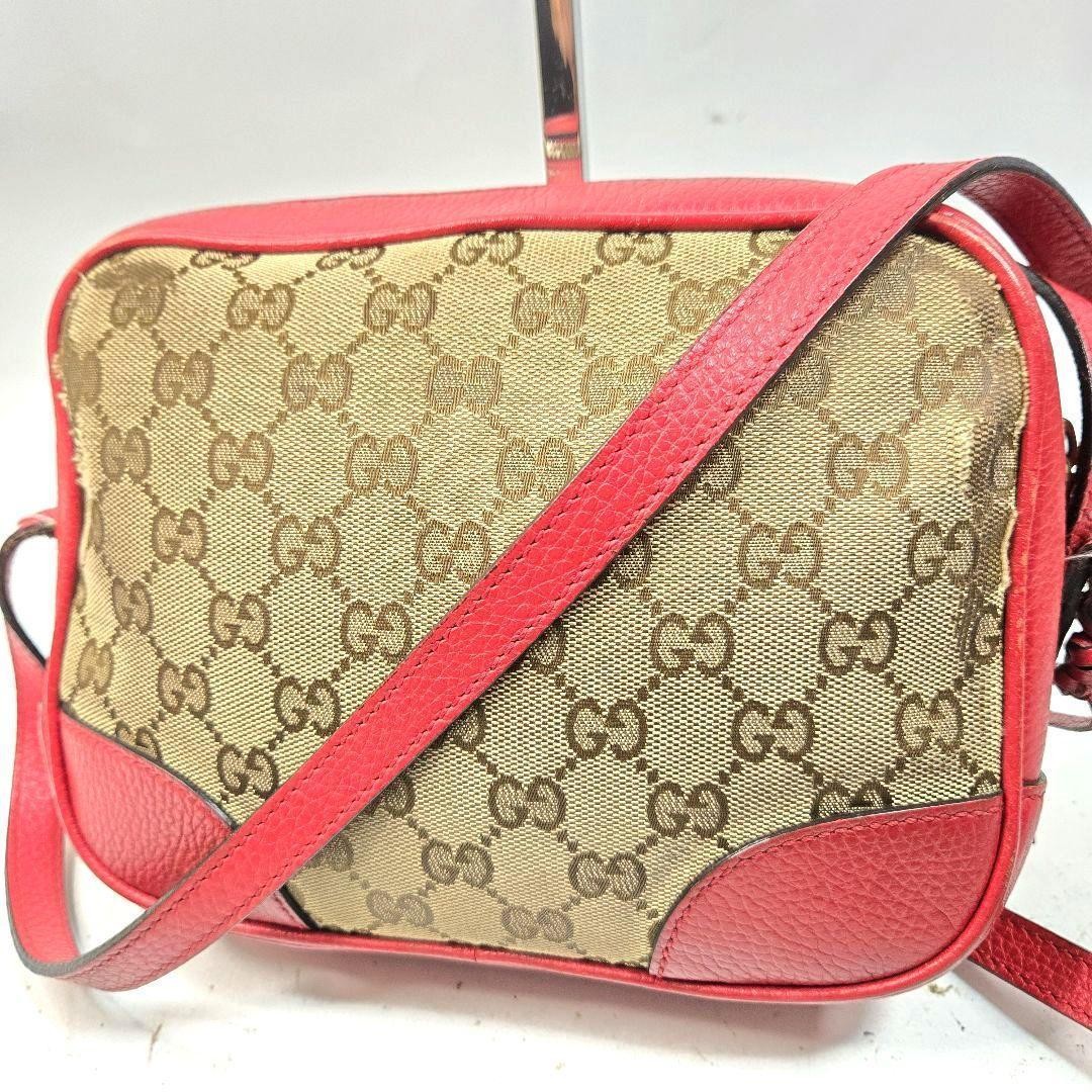 Gucci GG Interlocking Canvas Shoulder Bag M4 0808