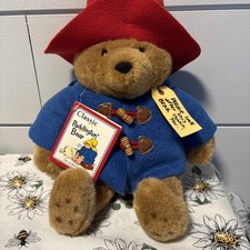 Vtg NOS 1999 Paddington Bear Darkest Peru Eden 10" Teddy Bear With Tags Plush