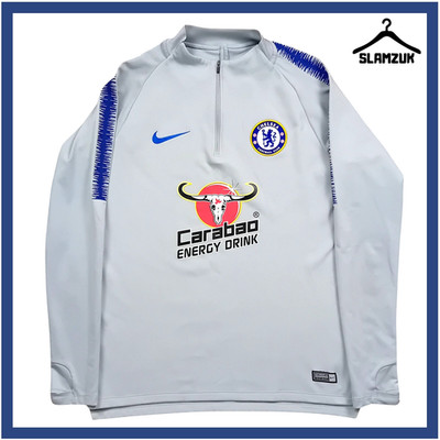 Chelsea Fußball Training Top Nike Medium 1/4 Zip Strike Drill 2018 2019 S56