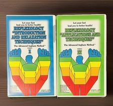 Lot Of 2 VHS REFLEXOLOGY APPLICATIONS AND TECHNIQUES Video I 2