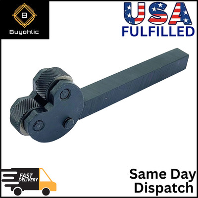 Knurling tool Pivot Head Diamond Metric Pattern 1/2'' Sq. Shank Medium