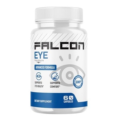 Falcon Eye Vision Health Support Supplement Capsules Lutein 1 Pack 60Ct