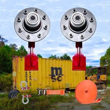 2pack Shipping Container Wheels 8-lug Wheels Kitshipping Container Accessories