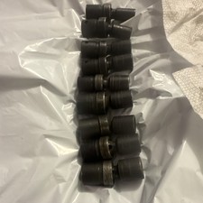Snap On 1/2 Inch Drive Shallow Impact Swivel Head Socket Set For 10 To 19 No 13