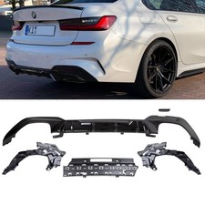 Performance Diffusor Schwarz glanz passt f�r BMW 3er G20 G21 M340i mit M-Paket