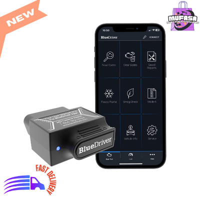 BlueDriver Bluetooth Pro OBDII Scan Tool for iPhone, Android No Subscription Fee