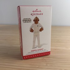 HALLMARK 2015 ADMIRAL ACKBAR STAR WARS RETURN OF JEDI LIMITED EDITION ORNAMENT