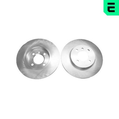 2x Bremsscheibe OPTIMAL BS-0580C für E30 BMW 3er 316 Ecotronic Baur 318