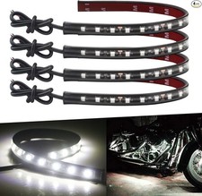 12V Led Light Strip 32CM Waterproof White Led Strip Lights for Cars Motorcy