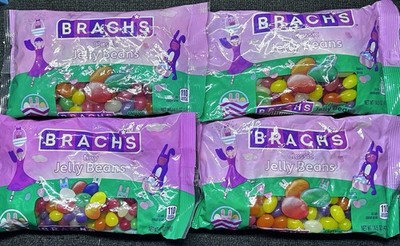 4 X  Set 14.5oz per Bag Brachs Classic Jelly Beans Easter Candy - Exp 07/24/2027