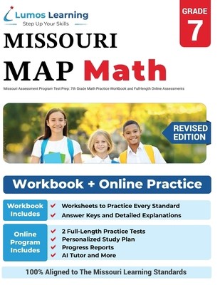 Missouri Assessment Program Test Prep: 7th Grade Math Practice Workbook and...