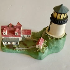 Spoontiques Owl's Head Lighthouse, Maine/5 3/8" X 3 1/2"/Solid Resin/#9007/Ex+
