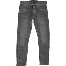 G-Star 3301 Herren Jeans grau Straight Slim Stretch W34 L33 (75818)