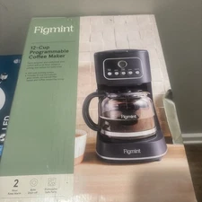 12 Cup Programmable Coffee Maker Gray - Figmint