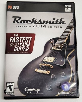 Rocksmith 2014 Edition PC-DVD For Windows / Mac No Cables Included