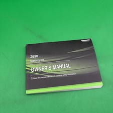 2022 Kawasi Motorcycle Z650 Owners Manual With Free Shipping