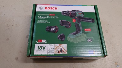 Bosch Advanced Drill 18V-80 QuickSnap Akku-Bohrschrauber (06039E2000) Neu&OVP