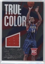 2014-15 Panini Prestige True Colors Materials Plus 158/199 KJ McDaniels #71 0t1