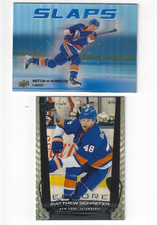 2 cards 2025-26 UD Encore+UD Slaps Matthew SCHAEFER SHIP ONLY IN CANADA