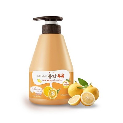 WELCOS KWAILNARA Yuja Milk Body Lotion (19.75 Fl Oz) 19.75 Oz (Pack of 1) 