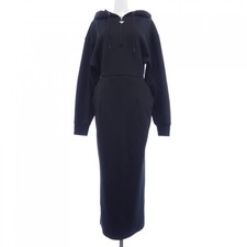 Authentic PRADA PRADA Triangle Logo P3K44 S232 12EE Dress #230-000-343-5709