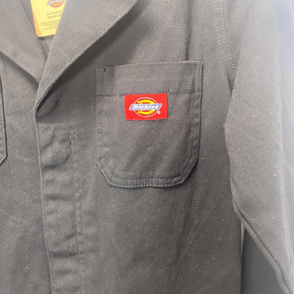 Dickies Black Canvas Workwear Utility Coveralls Jumpsuit Womens Size Small NWT - Image 2 of 4