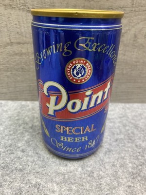 Point Special Beer Can Vintage Blue 12oz Steel Stevens Point empty
