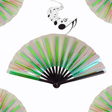 Boots on the Ground Fan, New Large Folding Hand Fan Line Dance Popping Fan, H...