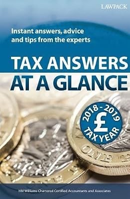 Tax Answers at a Glance 2018/19, HW Williams Chartered Certified Accountants and